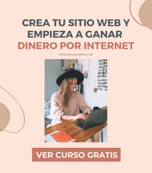CREA TU SITIO WEB Y GANA DINERO POR INTERNET- HERRAMIENTAS ONLINE
